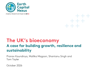 The UK’s bioeconomy: A case for building growth, resilience and  sustainability
